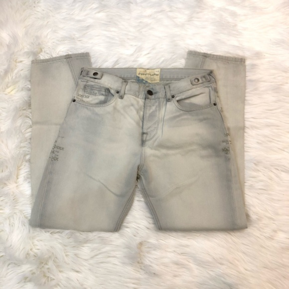 Free People Denim - Free People Stitched Back denim jeans size 29